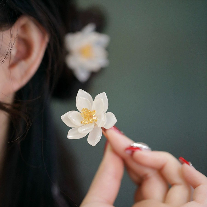 1Pair Vintage Hairpin Glazed F - Hanbok Hair Pin recension och pris