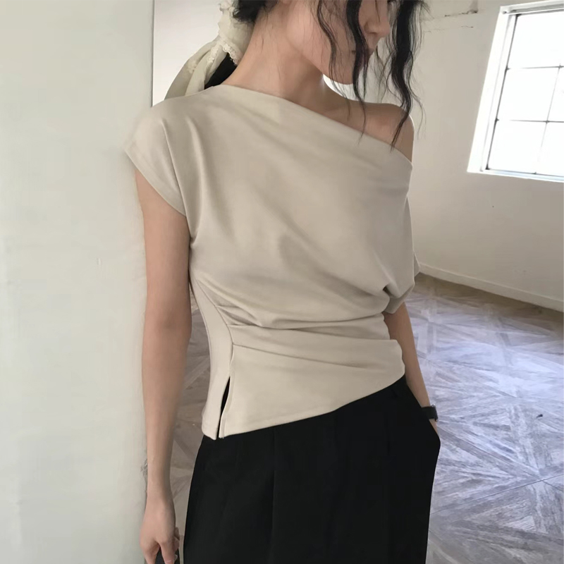 Elegant One-Shoulder Design Se - Korean Lifestyle & Kids Boutique Photos recension och pris