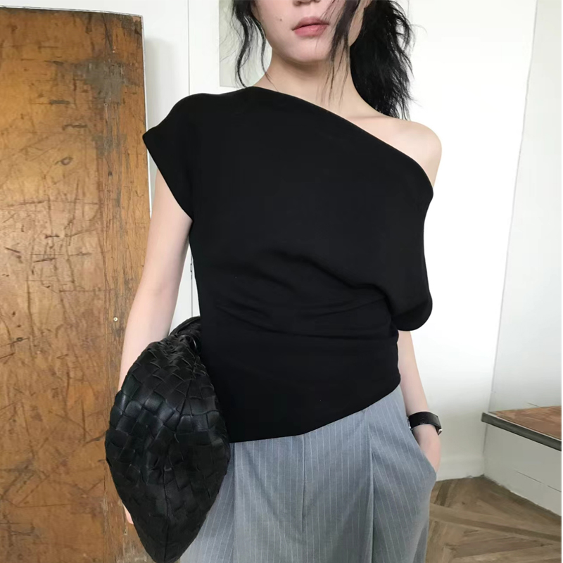 Elegant One-Shoulder Design Se - Korean Lifestyle & Kids Boutique Photos recension och pris