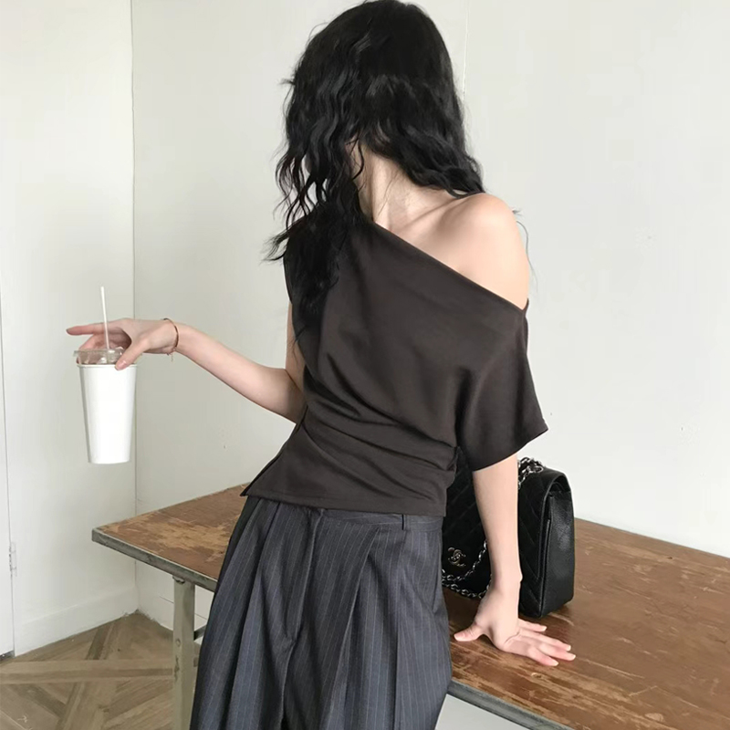 Elegant One-Shoulder Design Se - Korean Lifestyle & Kids Boutique Photos recension och pris