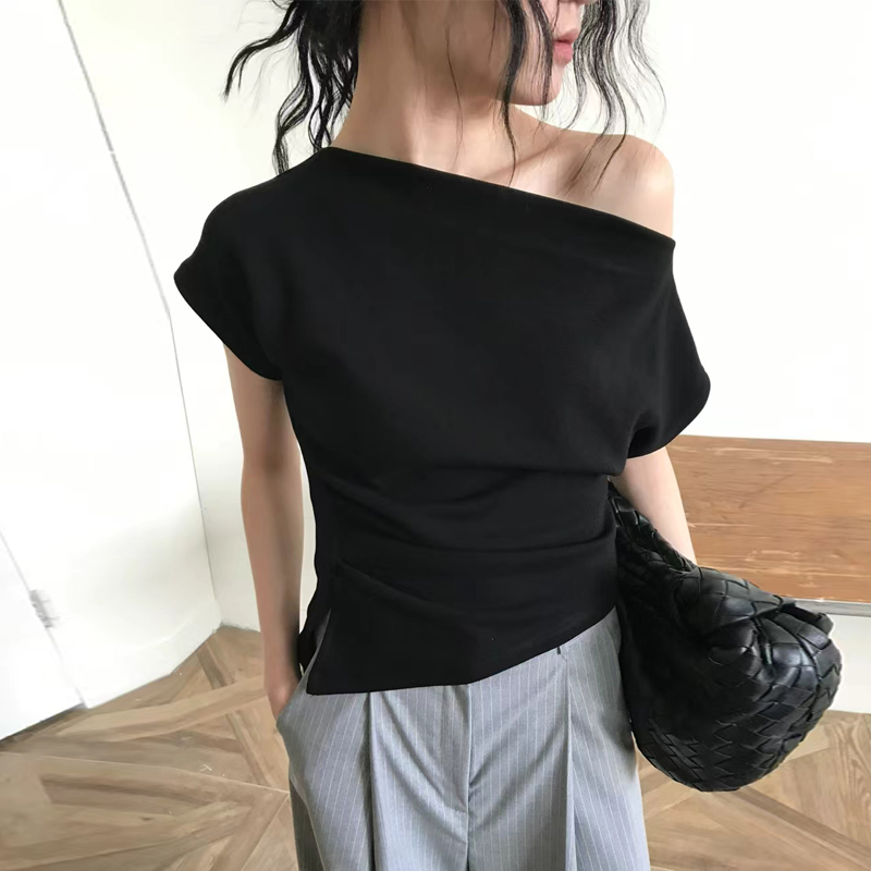Elegant One-Shoulder Design Se - Korean Lifestyle & Kids Boutique Photos recension och pris