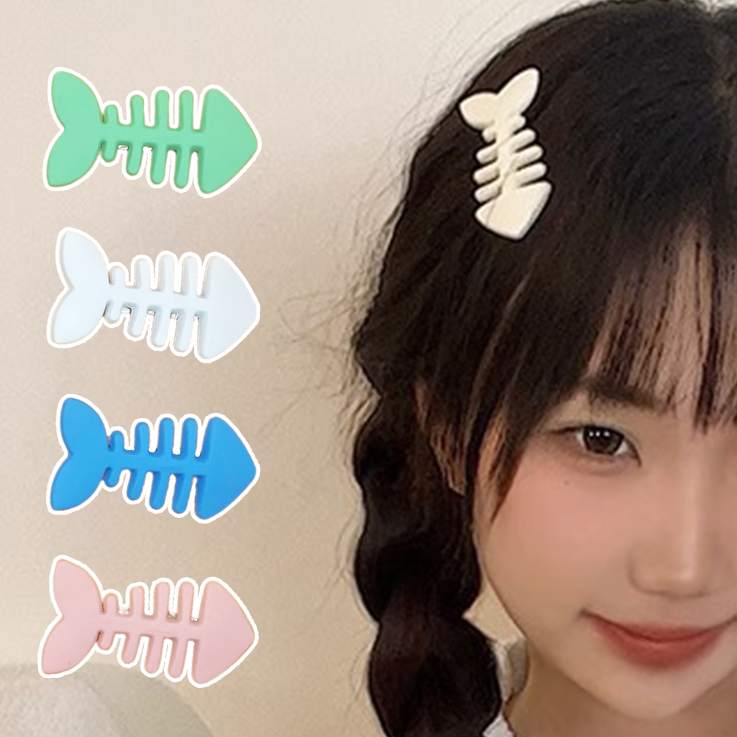 New Simple Fish Bone Hair Clip - Hanbok Hair Pin recension och pris