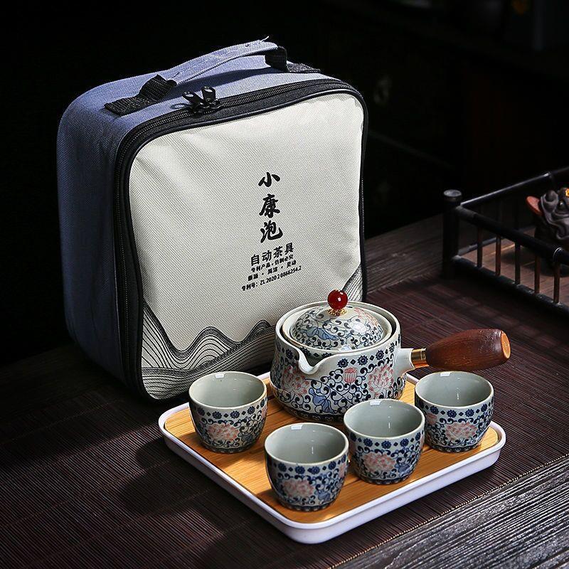 Chinese Style Kung Fu Travel C - Korean Tea Set recension och pris