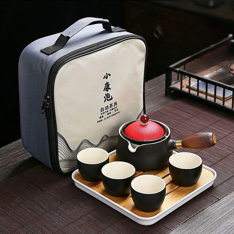 Chinese Style Kung Fu Travel C - Korean Tea Set recension och pris