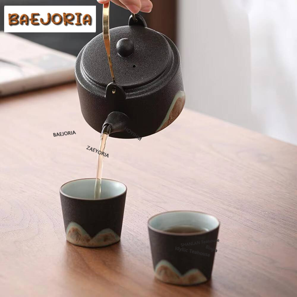 Japanese Hand-painted Mountain - Korean Tea Set recension och pris