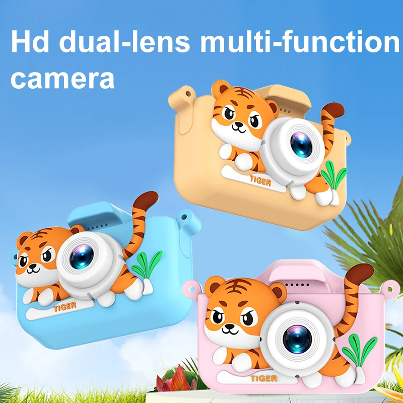 Kids Mini Camera Cartoon Tiger - Korean Boy Lifestyle recension och pris