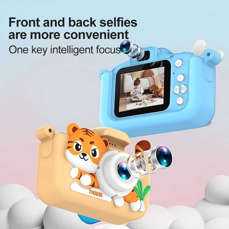 Kids Mini Camera Cartoon Tiger - Korean Boy Lifestyle recension och pris