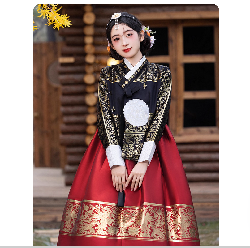 Ethnic style retro Hanbok temp - Korean Lifestyle & Kids Boutique Photos recension och pris