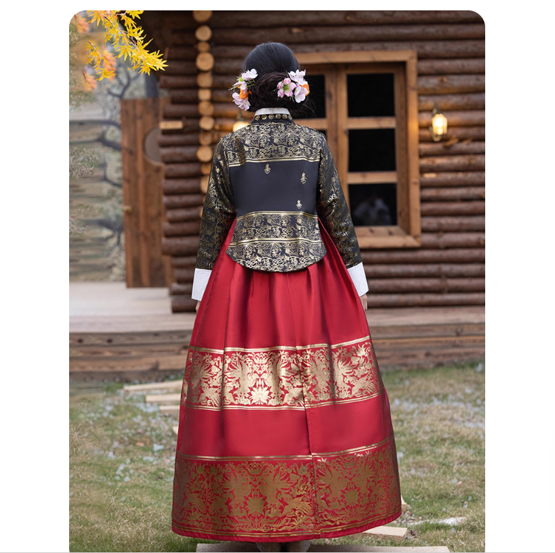 Ethnic style retro Hanbok temp - Korean Lifestyle & Kids Boutique Photos recension och pris