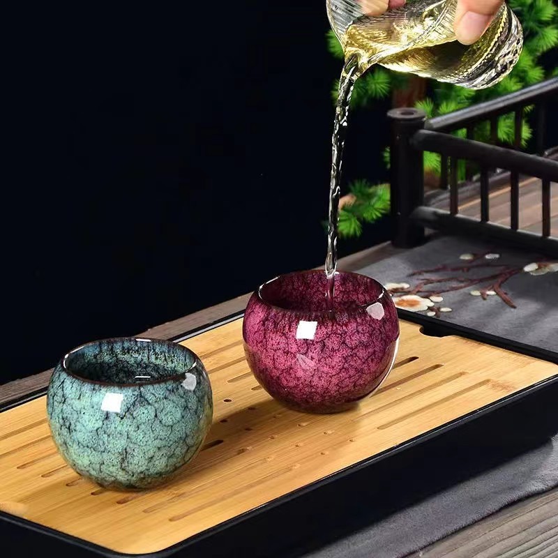Unique Dragon Egg Jian Ware Te - Korean Tea Set recension och pris