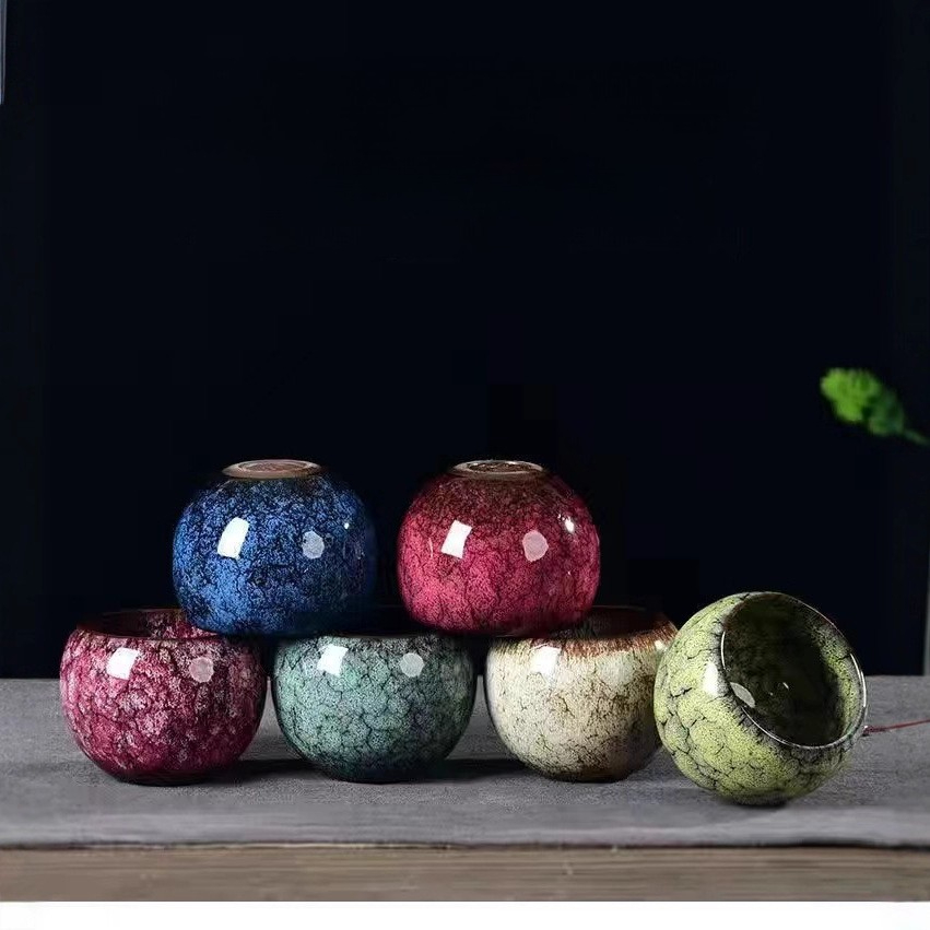 Unique Dragon Egg Jian Ware Te - Korean Tea Set recension och pris