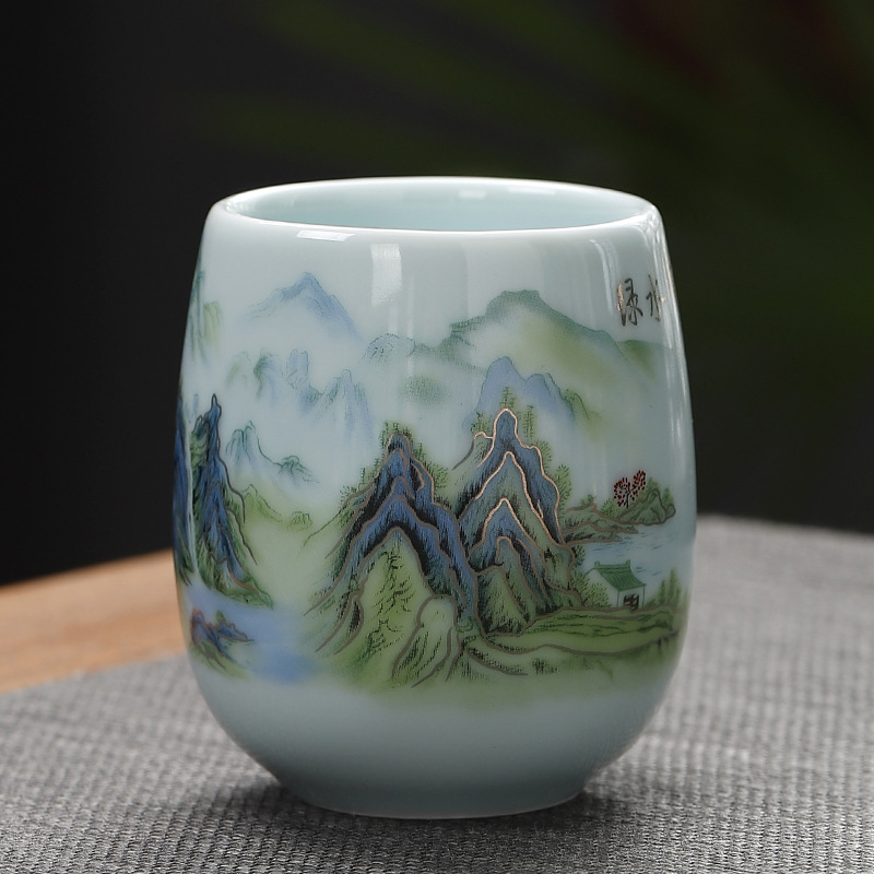 Ceramic tea cup, Japanese styl - Korean Tea Set recension och pris