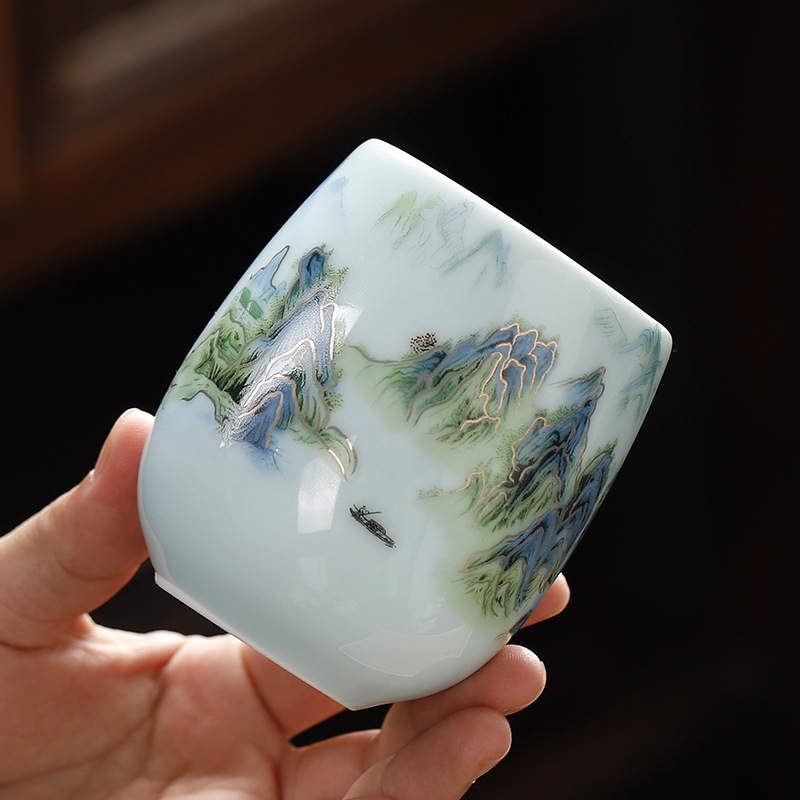 Ceramic tea cup, Japanese styl - Korean Tea Set recension och pris