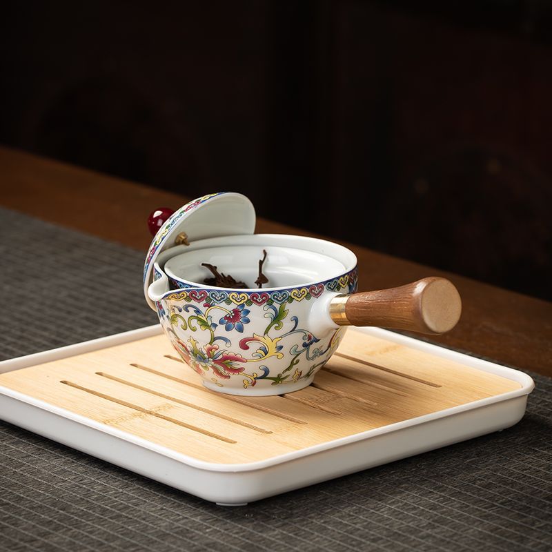 Chinese Kung Fu Ceramic Tea Se - Korean Tea Set recension och pris