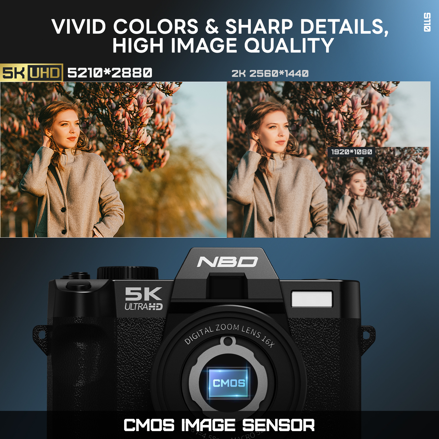 NBD 5K&48MP Digital Cameras Ph - Korean Lifestyle Vlogs recension och pris