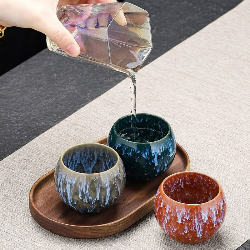 Japanese Style Tea Cup Kiln-Tr - Korean Tea Set recension och pris