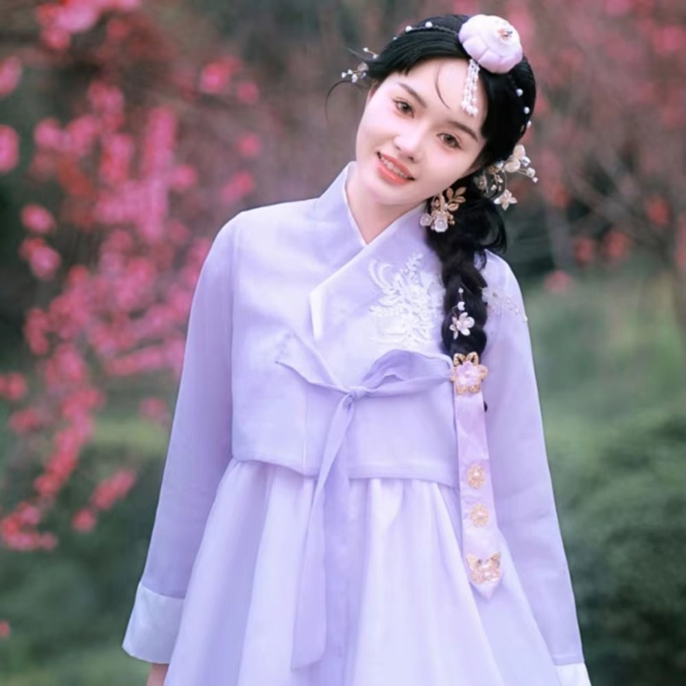 Classical Flower Korean Headba - Hanbok Hair Pin recension och pris