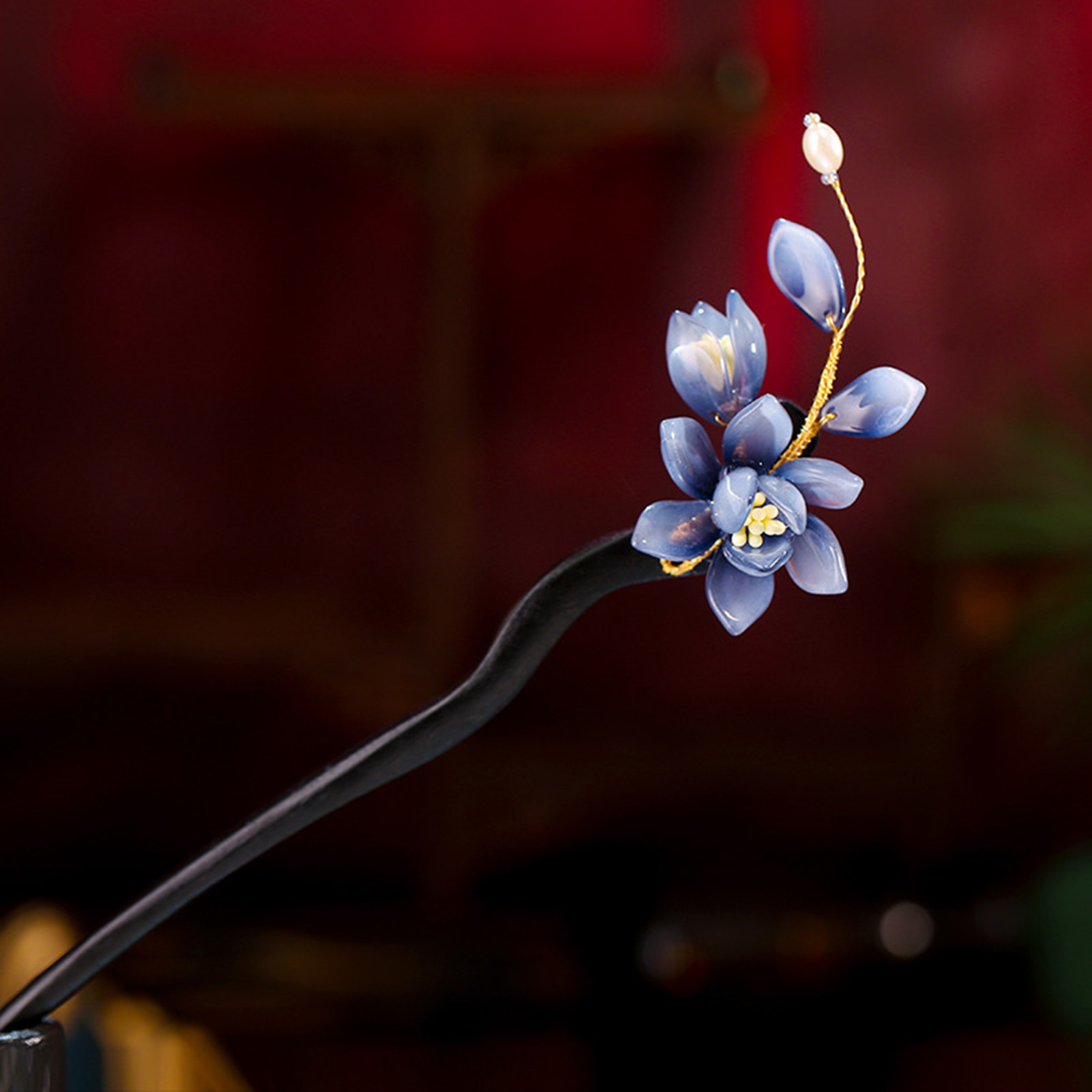 Wedding Hanfu Hairpin wood hai - Hanbok Hair Pin recension och pris