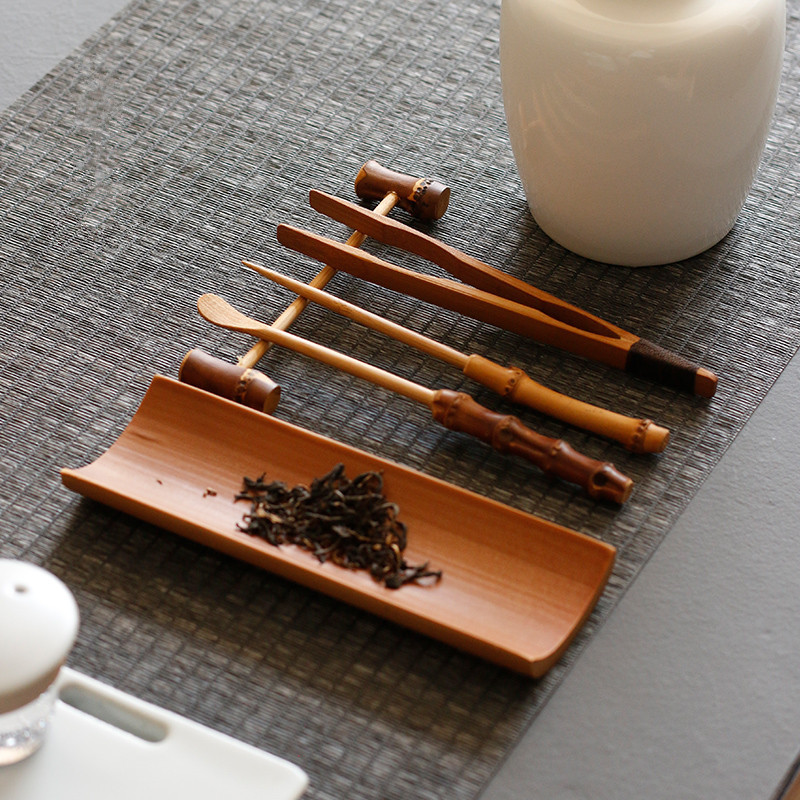 3/4/5Pcs Bamboo Carbonized Tea - Korean Tea Set recension och pris