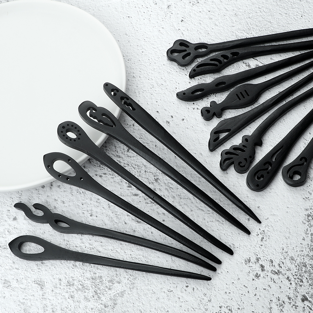 16Style Chinese Wooden Hair St - Hanbok Hair Pin recension och pris