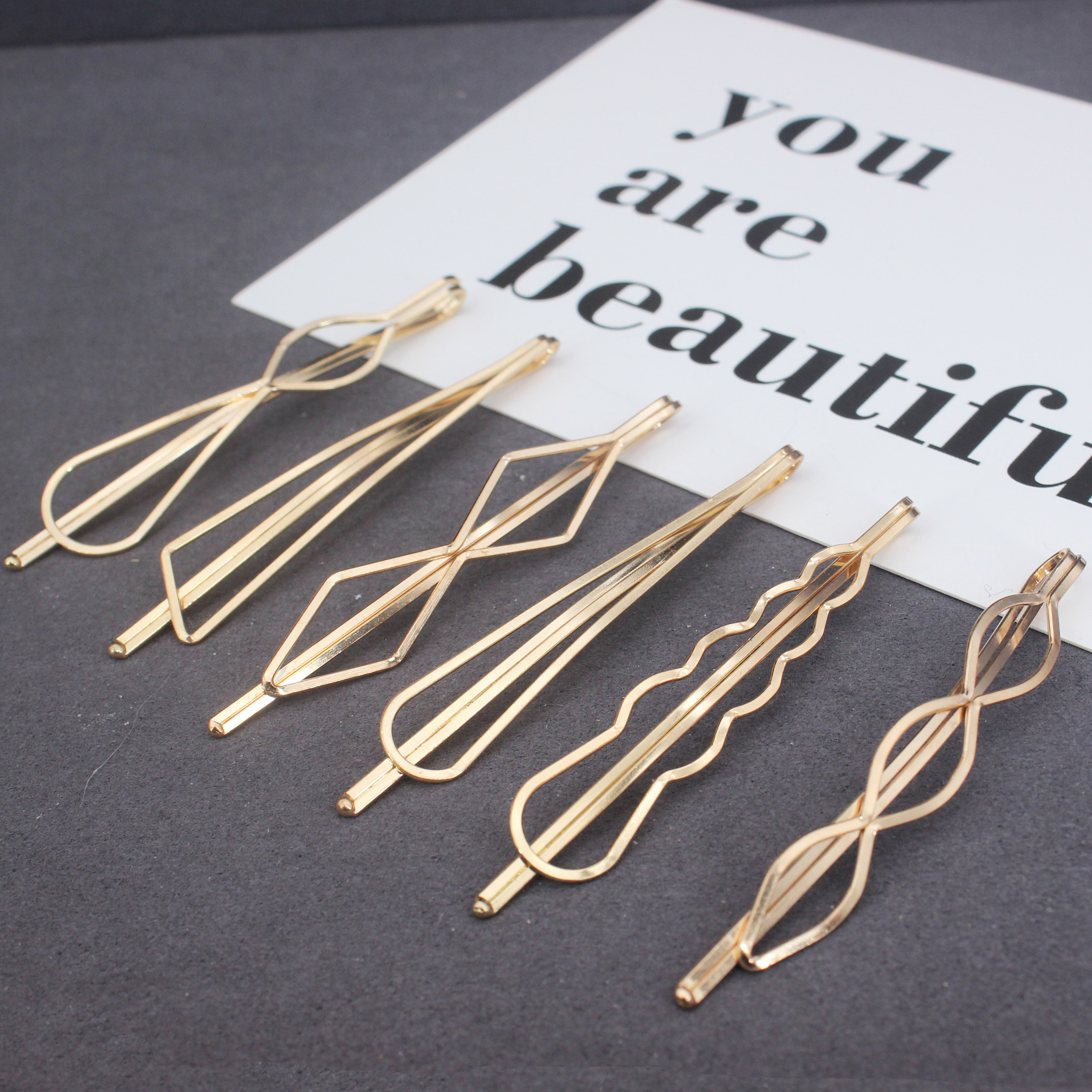 Korea Simple Metal Hair Clips  - Hanbok Hair Pin recension och pris
