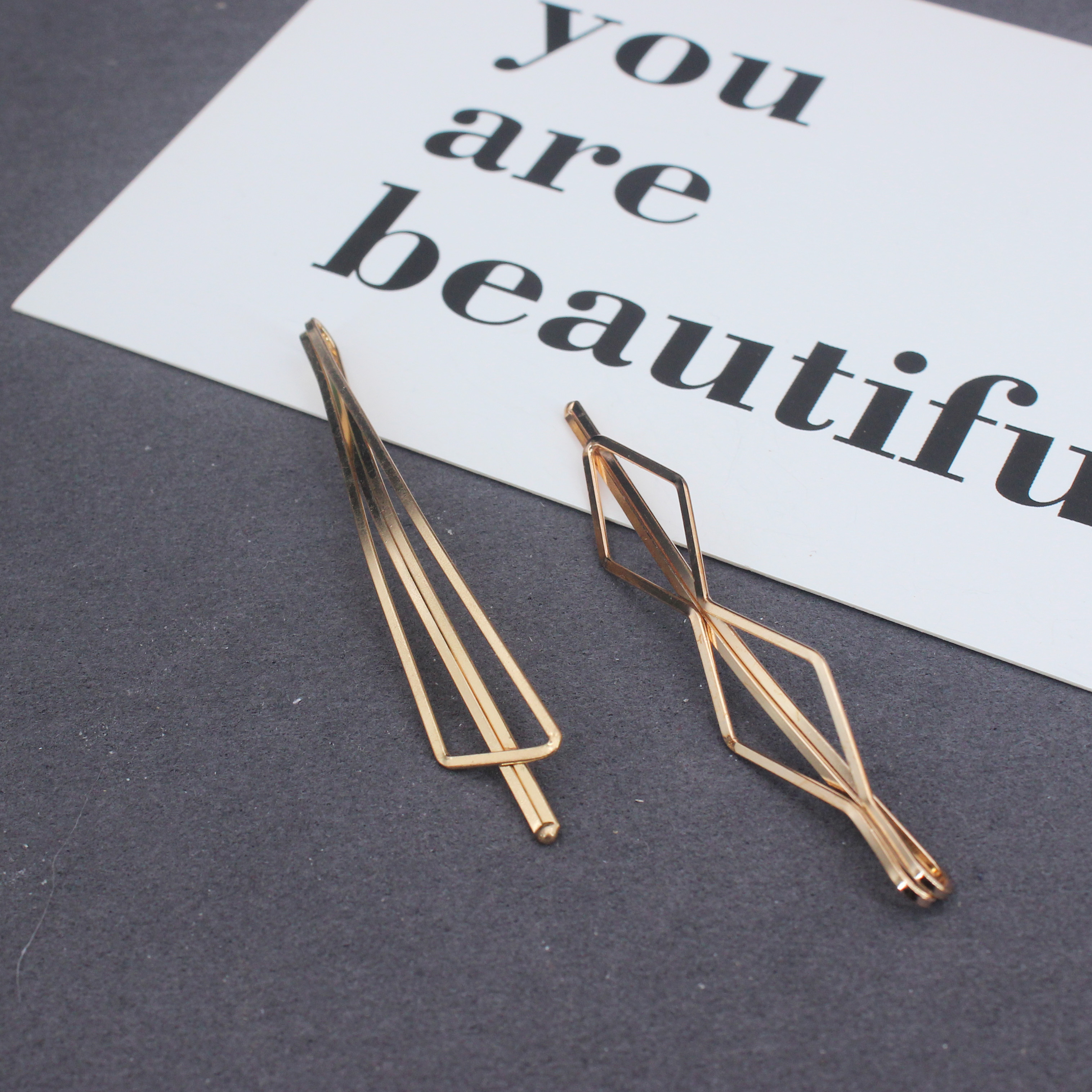 Korea Simple Metal Hair Clips  - Hanbok Hair Pin recension och pris
