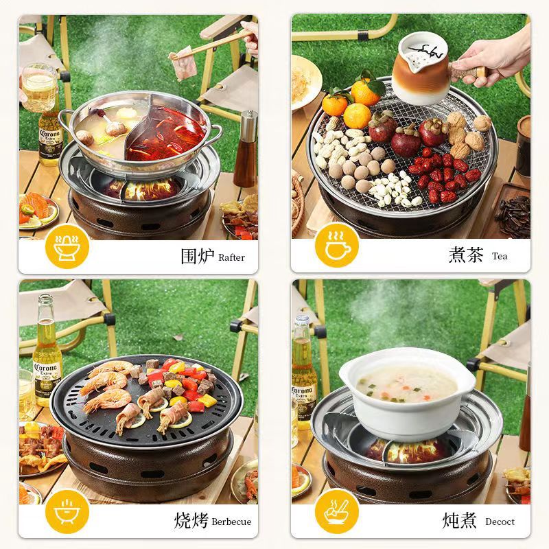 Portable Charcoal Grill Set fo - Korean Tea Set recension och pris