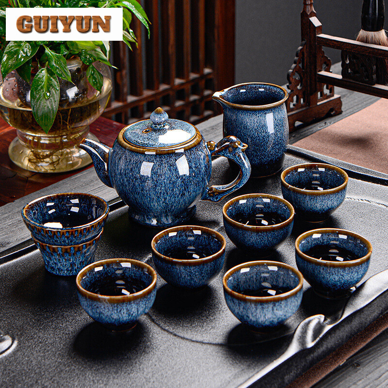 Kung Fu Tea Set Luxury Househo - Korean Tea Set recension och pris