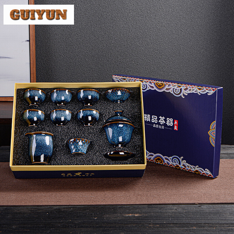 Kung Fu Tea Set Luxury Househo - Korean Tea Set recension och pris
