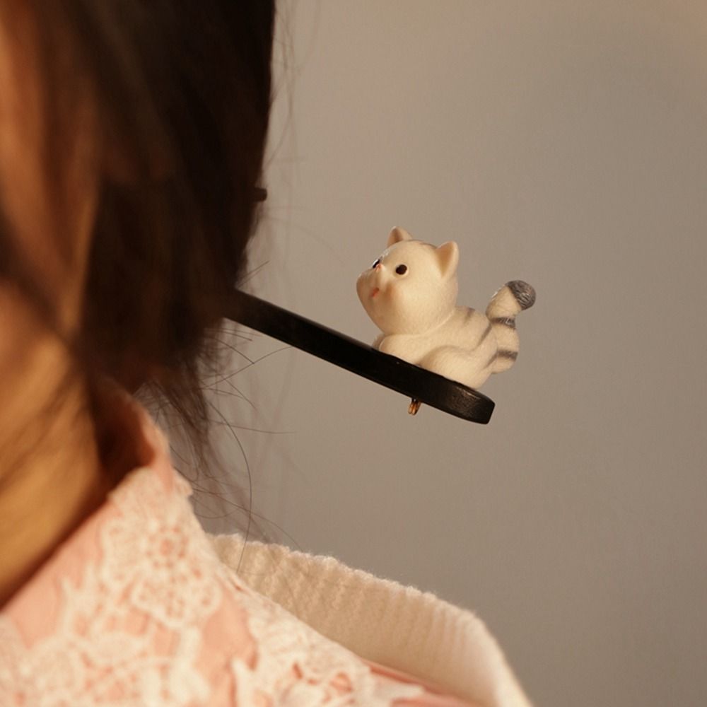 Headwear Cartoon Wood Hairstyl - Hanbok Hair Pin recension och pris
