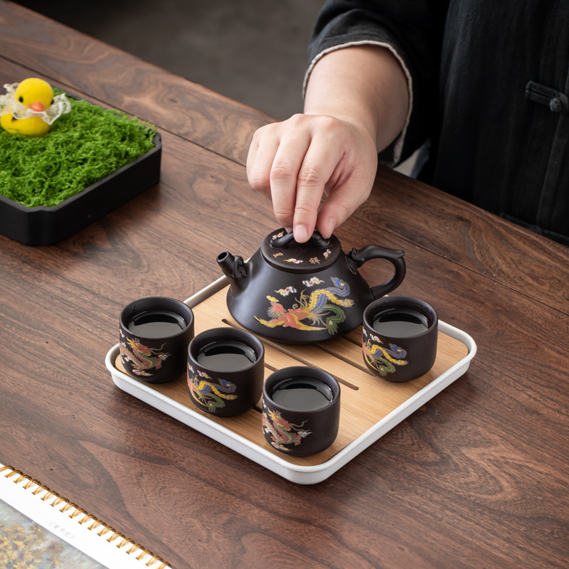 Chinese Style Color-changing T - Korean Tea Set recension och pris