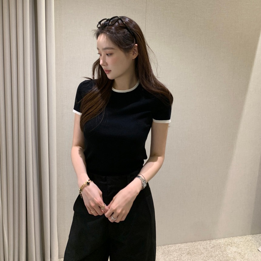 Chic Summer New Thin Color Blo - Korean Lifestyle & Kids Boutique Photos recension och pris
