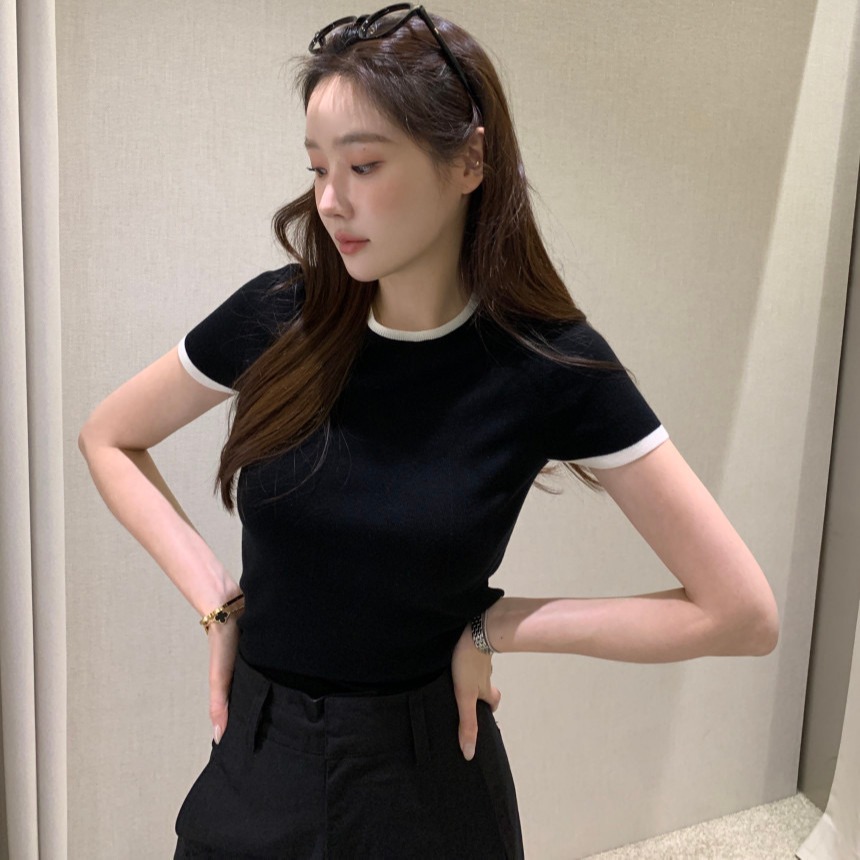 Chic Summer New Thin Color Blo - Korean Lifestyle & Kids Boutique Photos recension och pris