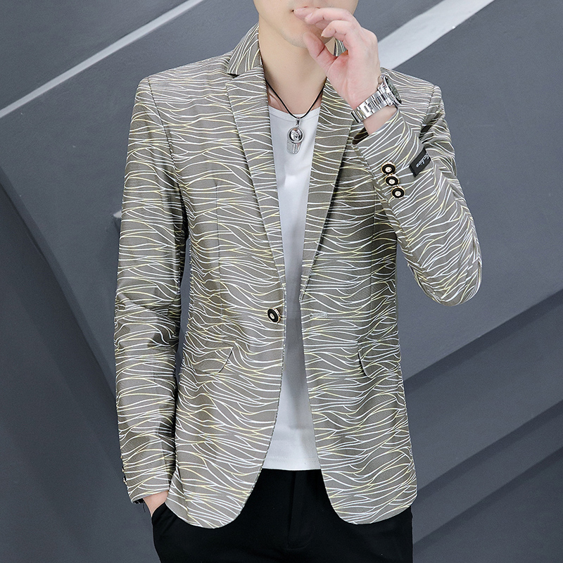 Slim Fit Short Men's Suit Jack - Korean Lifestyle & Kids Boutique Photos recension och pris