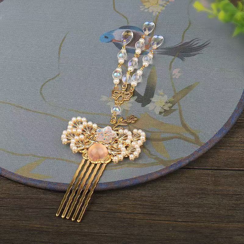 Hanfu Versatile Hair Comb, Gol - Hanbok Hair Pin recension och pris