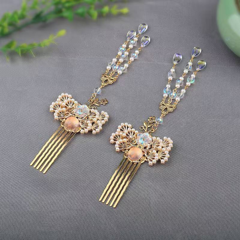 Hanfu Versatile Hair Comb, Gol - Hanbok Hair Pin recension och pris
